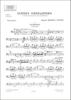 Scene Andalouse Trio von Simone Huguet 