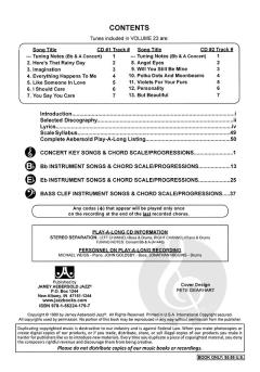 Aebersold Vol.23 One Dozen Standards 