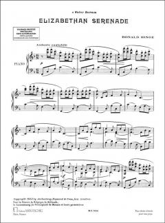 Elizabeth Serenade Piano von Ronald Binge 