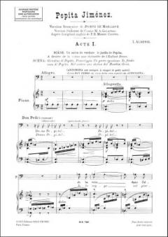 Pepita Jimenez von Isaac Albeniz 