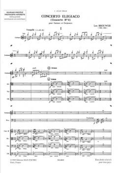 Concerto Elagiaco von Leo Brouwer 
