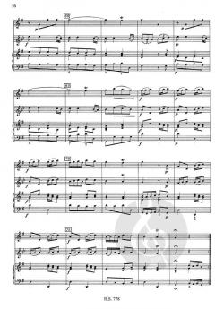 Triosonate G-Dur von Johann Joachim Quantz für Flöte, Oboe d'amore (Oboe) und B.c. im Alle Noten Shop kaufen