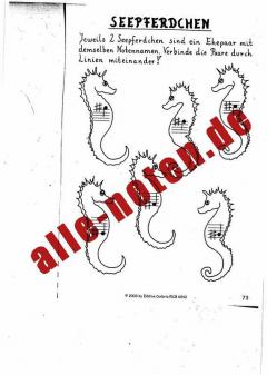 Der Notenclown - Rätsel- und Malbuch Violinsschluessel von Katharina Apostolidis im Alle Noten Shop kaufen