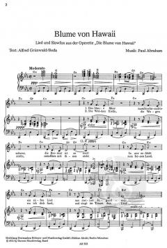 Die Blume von Hawaii von Paul Abraham 