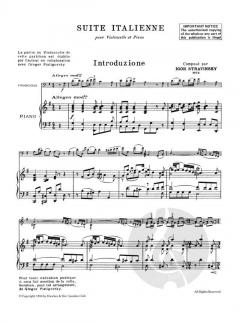 Suite Italienne von Igor Strawinsky 