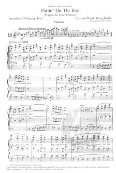 Puttin'on The Ritz (Fragen Sie Frau Schmitz) - Willst du träumen 