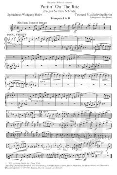 Puttin'on The Ritz (Fragen Sie Frau Schmitz) - Willst du träumen 