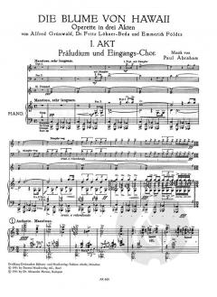 Die Blume von Hawaii von Paul Abraham 