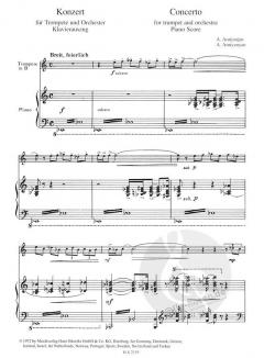 Konzert für Trompete und Orchester im Alle Noten Shop kaufen