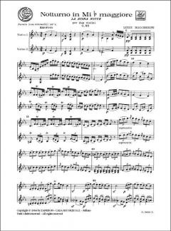 Notturno In Mi B (La Buona Notte) von Luigi Boccherini 