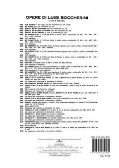 Sonata N. 6 In La von Luigi Boccherini 