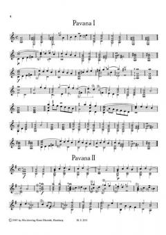 Pavanen, Fantasien, Romanzen und Villancicos von Luys Milan 