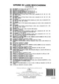 Sonata Do M. von Luigi Boccherini 