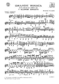 Grande Sonata (Tagliavini) von Niccolò Paganini 