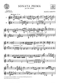 Sonata Prima von Franco Margola 