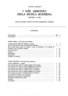 Giri Armonici della Musica Moderna Leggera e Jazz (Antonio Ongarello) 