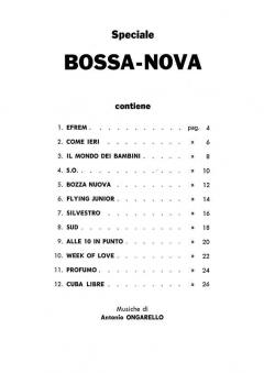 Speciale Bossa Nova 12 Temi Originali In Bossa von Antonio Ongarello 