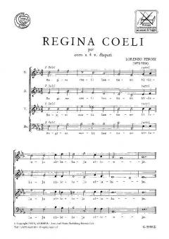 Regina Coeli 4 Voci Miste (L. Perosi) 