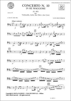 Concerto N. 10 In Re von Luigi Boccherini 