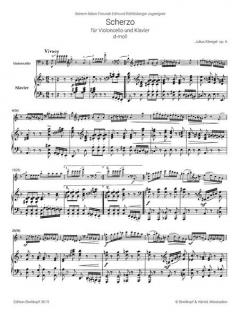 Scherzo op. 6 von Julius Klengel 