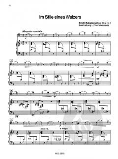 Kleine Vortragsstücke russischer Komponisten Heft 2 für Violoncello und Klavier - Fortgeschrittene (Lagen 1/2 - 7) im Alle Noten Shop kaufen