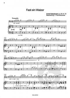 Kleine Vortragsstücke russischer Komponisten Heft 2 für Violoncello und Klavier - Fortgeschrittene (Lagen 1/2 - 7) im Alle Noten Shop kaufen