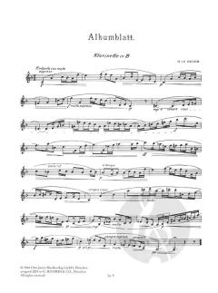 Albumblatt - Tarantella von Max Reger 