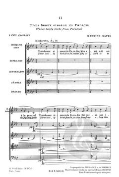 3 Chansons (Maurice Ravel) 