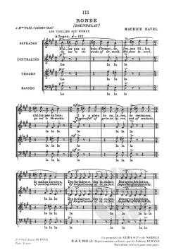 3 Chansons (Maurice Ravel) 