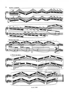 Gaspard De La Nuit Piano von Maurice Ravel 