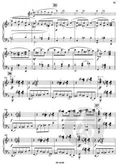 La Valse. Poeme Choregraphique pour Orchestre Tran von Maurice Ravel 