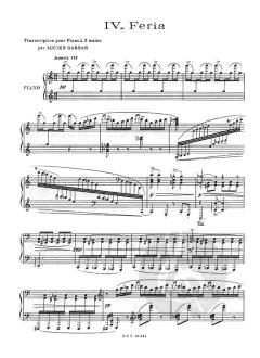 Rapsodie Espagnole Piano von Maurice Ravel 