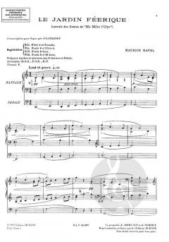 6 Pieces pour orgue von Maurice Ravel 