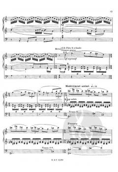 6 Pieces pour orgue von Maurice Ravel 