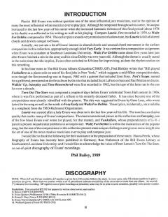 Aebersold Vol.45 Bill Evans 