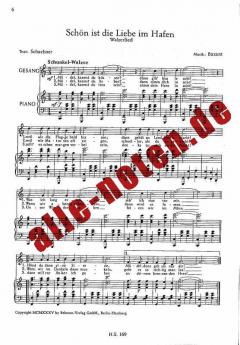 Das Seemannslieder-Album für Klavier für Gesang und Klavier