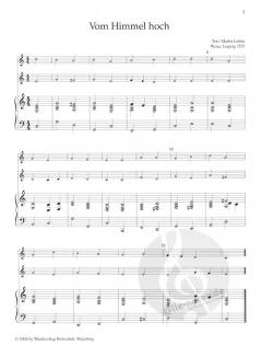 Weihnachtliches Musizieren von Anne Terzibaschitsch 