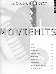 Akkordeon Pur: Movie-Hits 1 im Alle Noten Shop kaufen