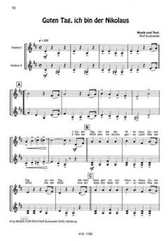 Rolfs bunter Weihnachtsteller von Rolf Zuckowski 