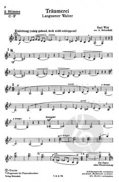 Träumerei von Emil Wild 