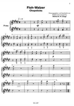 Floh-Walzer für Klavier vierhändig im Alle Noten Shop kaufen