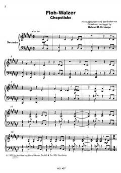 Floh-Walzer für Klavier vierhändig im Alle Noten Shop kaufen