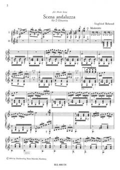 Scena andaluzza von Siegfried Behrend 