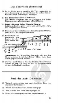 Das ABC des Musikschülers Aufgabe B von G. Pirner 