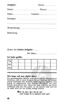 Das ABC des Musikschülers Aufgabe B von G. Pirner 