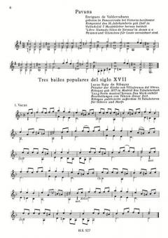 Alte europäische Lautenmusik für Gitarre Heft 5 