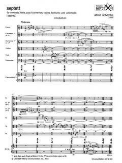 Septett von Alfred Schnittke 