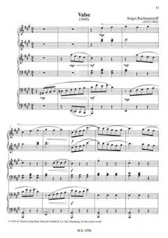 Romance / Valse von Sergei Rachmaninow für Klavier vierhändig / für Klavier sechshändig im Alle Noten Shop kaufen