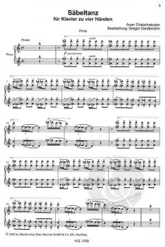 Tänze aus russischen Orchesterwerken 1 für Klavier zu 4 Händen im Alle Noten Shop kaufen