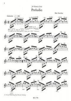 Preludio und Alborada von Blas Sanchez 